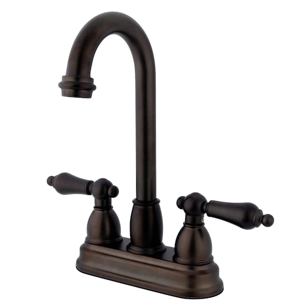 Restoration, 4" Centerset Bar Faucet, Oil Rubbed Bronze